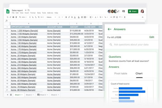 Nahtloser Übergang von Microsoft Excel zu Google Sheets