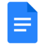 Das Google Docs Logo im neuen Workspace G Suite