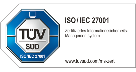 Zertifikat ISO 27001 - IPG wurde ausgezeichnet