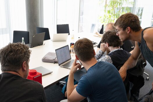 Hackathon der Business Unit Application & Data der novaCapta im Kölner Büro im September 2024