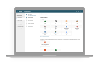 Microsoft Sustainability Manager Konnektoren