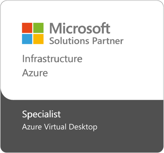 Auszeichnung Microsoft Solution Partner Azure Infrastructure Virtual Desktop