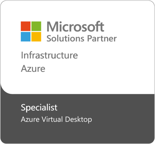 Auszeichnung Microsoft Solution Partner Azure Infrastructure Virtual Desktop