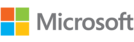 Logo von microsoft mit Signet und Firmenname als Schriftzug