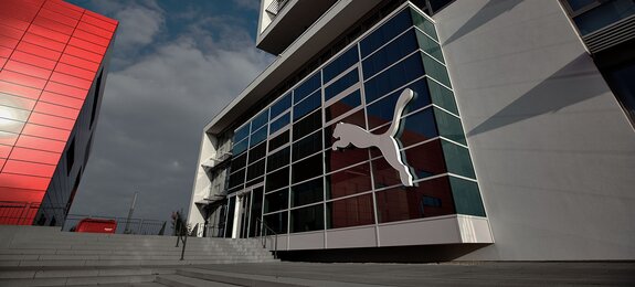 View of the PUMA Headquarters in Herzogenaurach