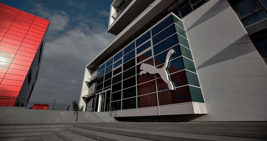 View of the PUMA Headquarters in Herzogenaurach