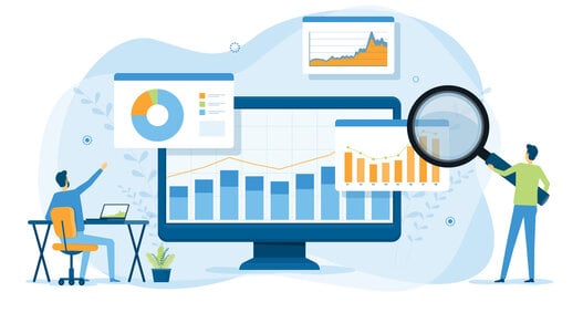 Grafik zur Visualisierung des BI Analytics Workshops.