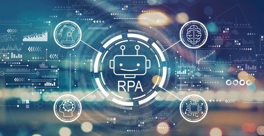 Headerbild für Robotic Process Automation (RPA)